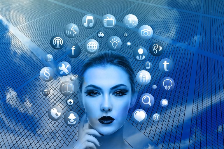 Woman, face, social media — Exploring Data Science Applications in Mumbai's Retail Sector: 2025 Trends